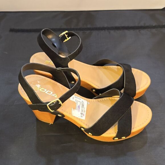 BRAND NEW SODA  WOMENS BLOCK HEEL PLATFORM SANDAL  - Picture 10 of 16